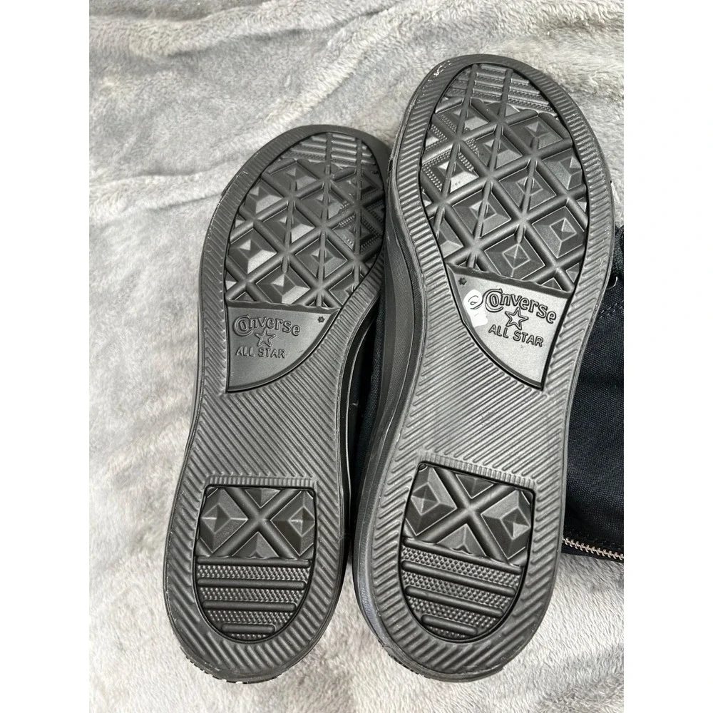 Converse Chuck Taylor All Star XX Hi Boots Mens 11 Womens 13 All Black New